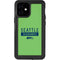 NFL Seattle Seahawks Green Performance Series iPhone 12 Mini Waterproof Case