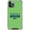NFL Seattle Seahawks Green Performance Series iPhone 12 Pro Clear Case