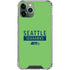 NFL Seattle Seahawks Green Performance Series iPhone 12 Pro Clear Case