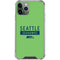 NFL Seattle Seahawks Green Performance Series iPhone 12 Pro Max Clear Case