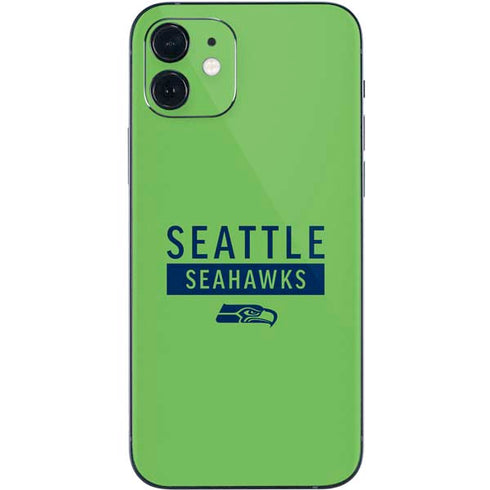 NFL Seattle Seahawks Green Performance Series iPhone 12 Skin