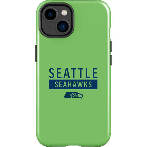 NFL Seattle Seahawks Green Performance Series iPhone 15 Plus Impact Case