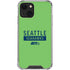 NFL Seattle Seahawks Green Performance Series iPhone 15 Plus Clear Case
