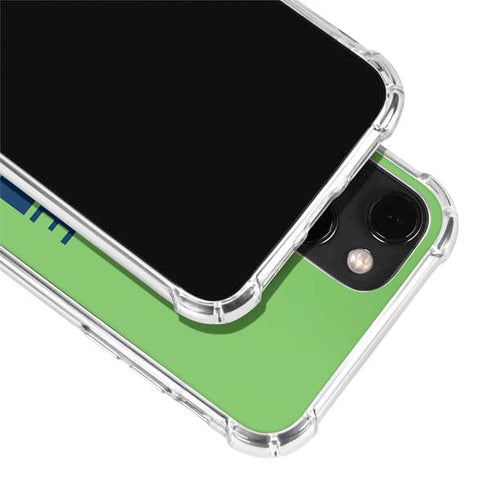 NFL Seattle Seahawks Green Performance Series iPhone 15 Plus Clear Case