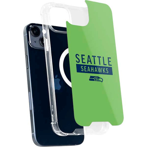 NFL Seattle Seahawks Green Performance Series iPhone 15 Plus MagSafe Case