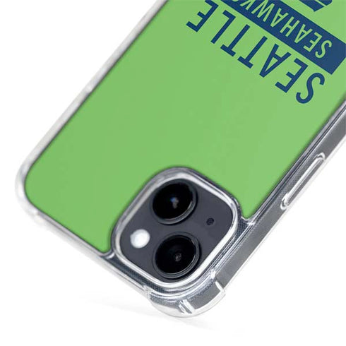 NFL Seattle Seahawks Green Performance Series iPhone 15 Plus MagSafe Case