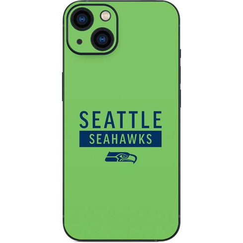 NFL Seattle Seahawks Green Performance Series iPhone 14 Plus Skin