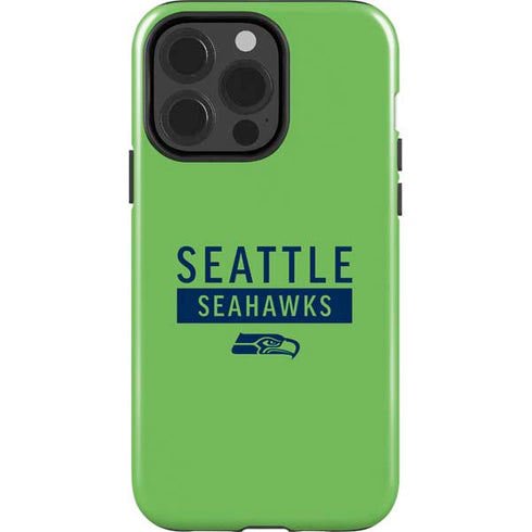 NFL Seattle Seahawks Green Performance Series iPhone 15 Pro Impact Case