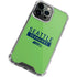 NFL Seattle Seahawks Green Performance Series iPhone 14 Pro Max Clear Case