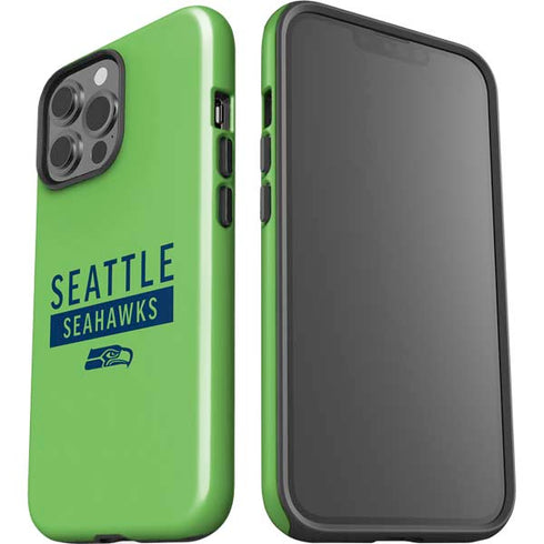 NFL Seattle Seahawks Green Performance Series iPhone 15 Pro Max Impact Case
