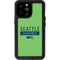 NFL Seattle Seahawks Green Performance Series iPhone 14 Pro Max Waterproof Case