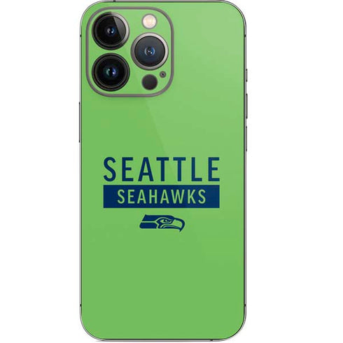 NFL Seattle Seahawks Green Performance Series iPhone 14 Pro Skin