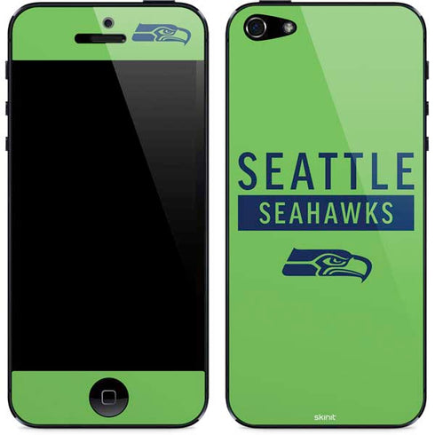 NFL Seattle Seahawks Green Performance Series iPhone 5/5s/5SE Skin