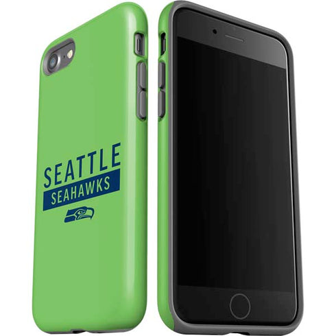 NFL Seattle Seahawks Green Performance Series iPhone SE (2nd & 3rd Gen) Pro Case
