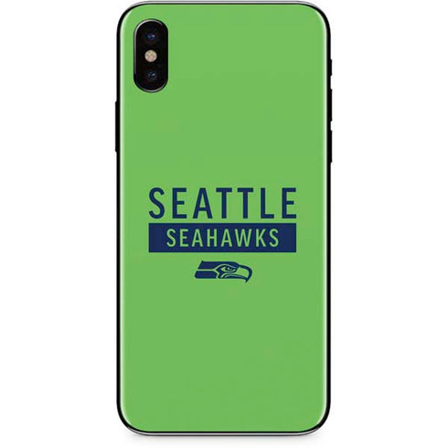 NFL Seattle Seahawks Green Performance Series iPhone X Skin