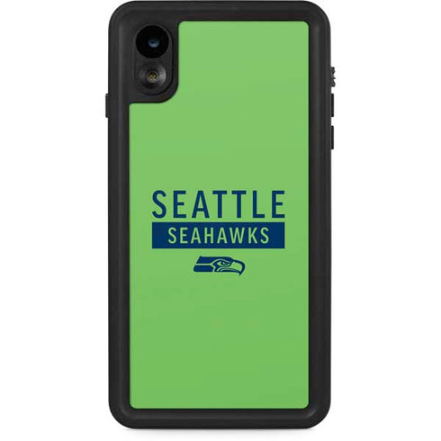 NFL Seattle Seahawks Green Performance Series iPhone XR Waterproof Case