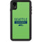 NFL Seattle Seahawks Green Performance Series iPhone XR Waterproof Case