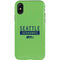 NFL Seattle Seahawks Green Performance Series iPhone XS Pro Case