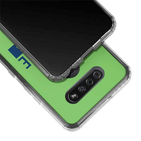 NFL Seattle Seahawks Green Performance Series LG K51/Q51 Clear Case