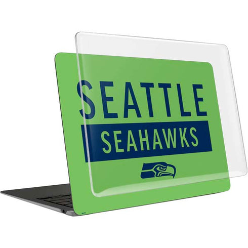 NFL Seattle Seahawks Green Performance Series MacBook Air 15in (2023-2025) Case plus Skin