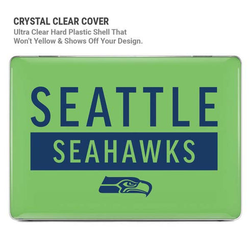 NFL Seattle Seahawks Green Performance Series MacBook Pro 16in (2021-25) Case plus Skin