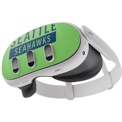 NFL Seattle Seahawks Green Performance Series Meta Quest 3 Skin