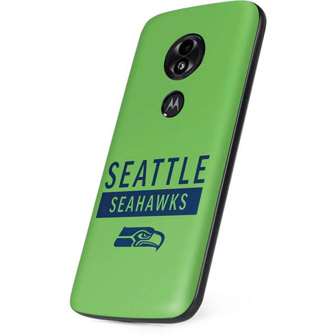 NFL Seattle Seahawks Green Performance Series Moto E5 Play Skin