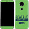 NFL Seattle Seahawks Green Performance Series Moto E5 Plus Skin