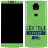 NFL Seattle Seahawks Green Performance Series Moto E5 Plus Skin