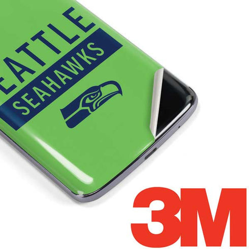NFL Seattle Seahawks Green Performance Series Moto E5 Plus Skin