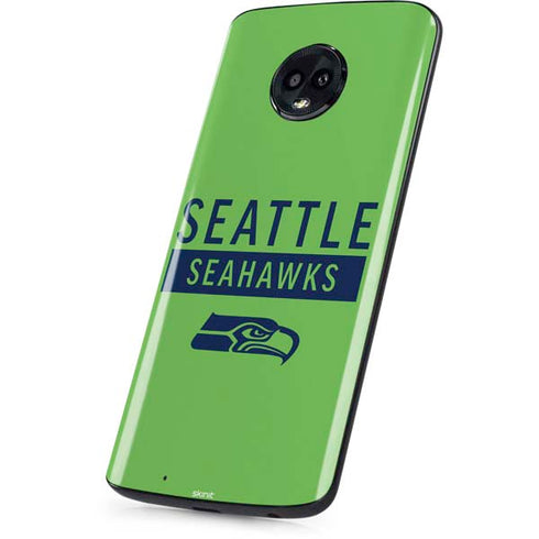 NFL Seattle Seahawks Green Performance Series Moto G6 Skin