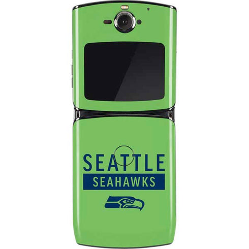 NFL Seattle Seahawks Green Performance Series Motorola RAZR Skin