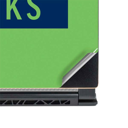 NFL Seattle Seahawks Green Performance Series MSI GS65 Stealth Laptop Skin