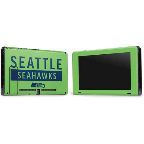 NFL Seattle Seahawks Green Performance Series Nintendo Switch Bundle Skin