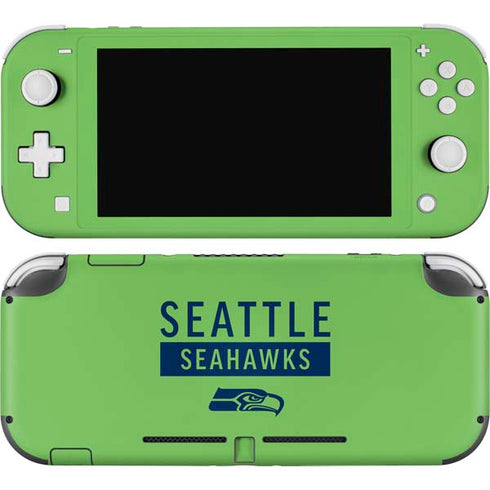 NFL Seattle Seahawks Green Performance Series Nintendo Switch Lite Skin