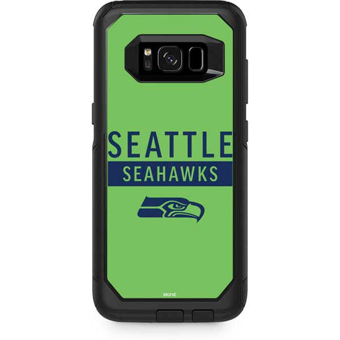 NFL Seattle Seahawks Green Performance Series Otterbox Commuter Galaxy Skin