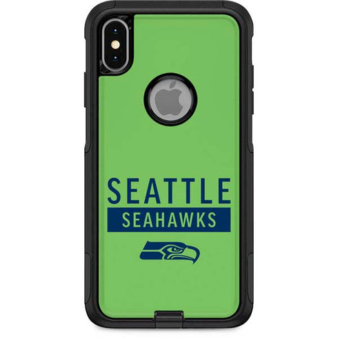 NFL Seattle Seahawks Green Performance Series Otterbox Commuter iPhone Skin
