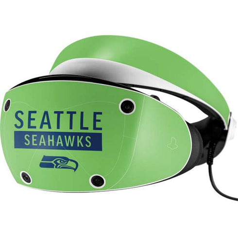 NFL Seattle Seahawks Green Performance Series PlayStation VR2 Skin