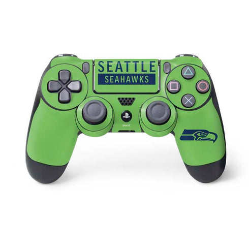 NFL Seattle Seahawks Green Performance Series PS4 Controller Skin