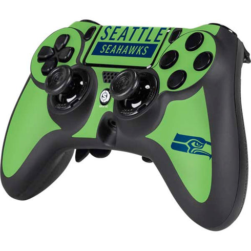 NFL Seattle Seahawks Green Performance Series PS4/PC SCUF Impact Controller Skin
