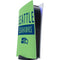 NFL Seattle Seahawks Green Performance Series PS5 Digital Edition Console Skin