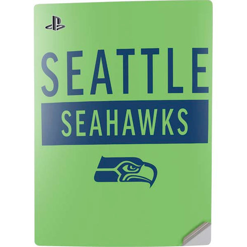 NFL Seattle Seahawks Green Performance Series PS5 Digital Edition Console Skin
