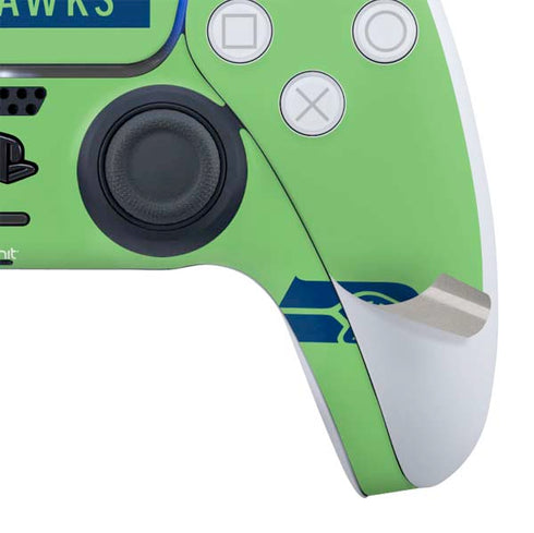 NFL Seattle Seahawks Green Performance Series PS5 Controller Skin