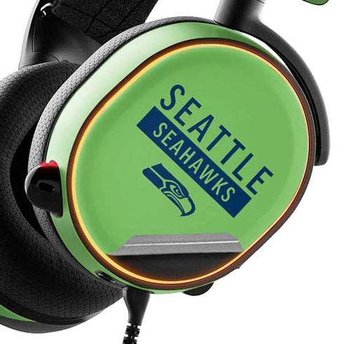 NFL Seattle Seahawks Green Performance Series SteelSeries Arctis 3 Skin