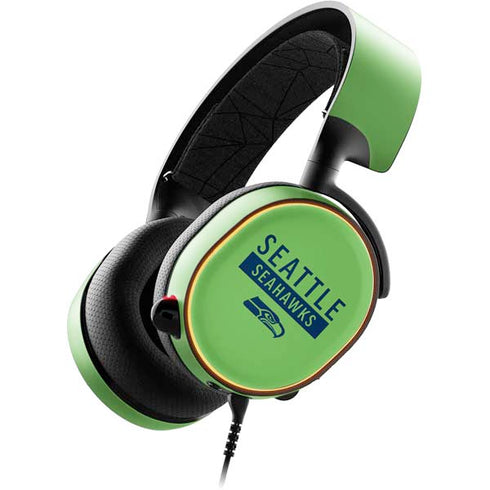 NFL Seattle Seahawks Green Performance Series SteelSeries Arctis 5 Skin
