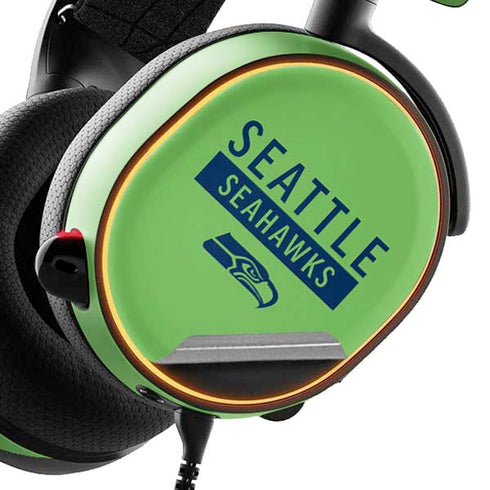 NFL Seattle Seahawks Green Performance Series SteelSeries Arctis 5 Skin