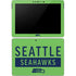 NFL Seattle Seahawks Green Performance Series Surface Go Skin