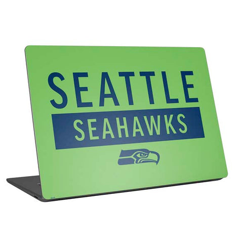 NFL Seattle Seahawks Green Performance Series Universal Laptop 16.6in (13.4 x 9.7in) Skin