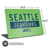 NFL Seattle Seahawks Green Performance Series Universal Laptop 18in (14.6 x 10.6in) Skin