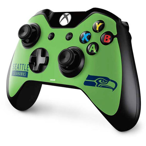 NFL Seattle Seahawks Green Performance Series Xbox One Controller Skin